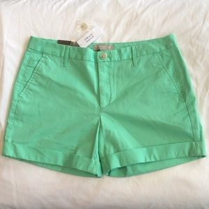NWT Banana Republic mint green summer shorts